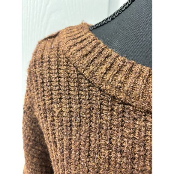 VTG American Eagle Brown Pullover Sweater Size Small - Picture 2 of 6